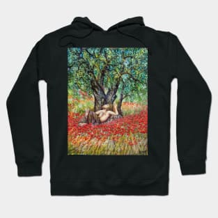 PAN, OLIVE TREE AND POPPY FIELDS Hoodie